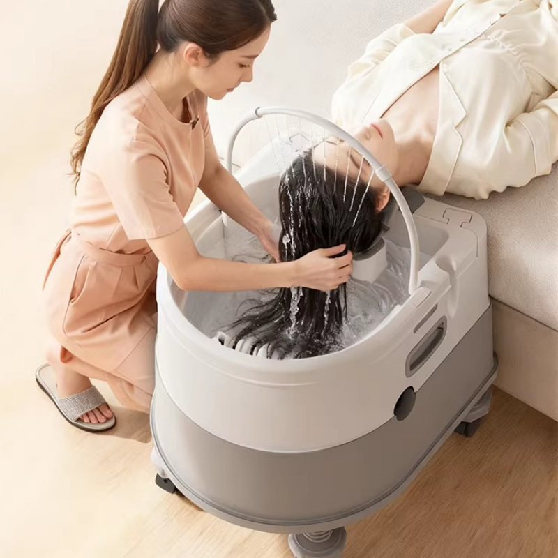 Hair Care Hospital - Tragbares Haarwaschbecken, Shampoo-Tablett für ältere Frauen