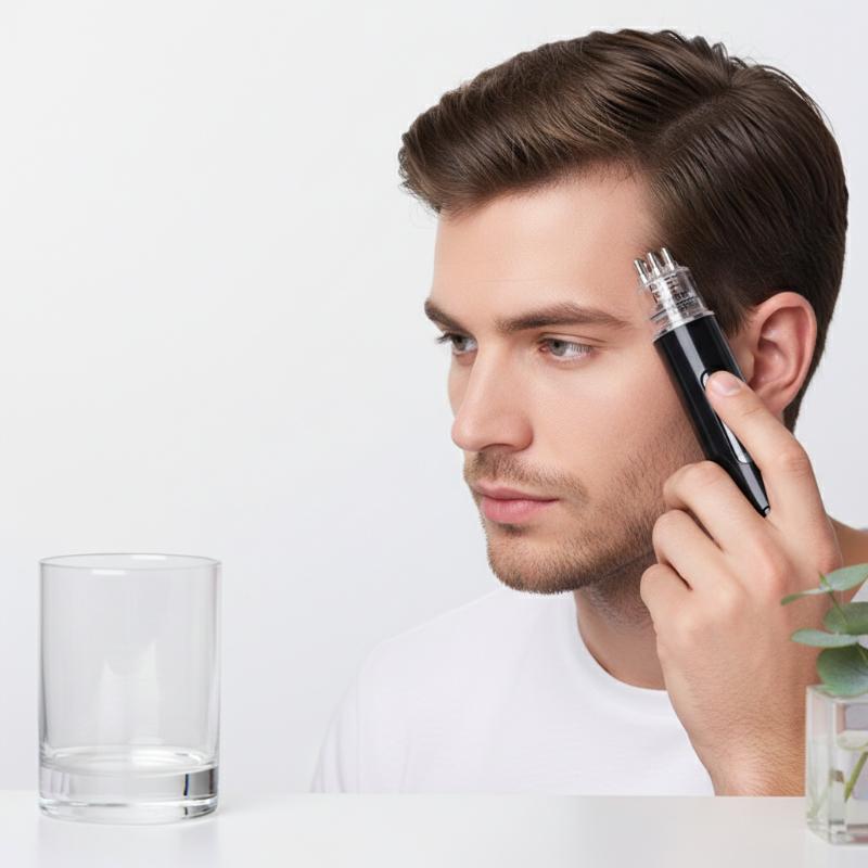Hair Care For Hair Loss - 1 Set Tragbarer Kopfhaut-Massagekamm für ätherische