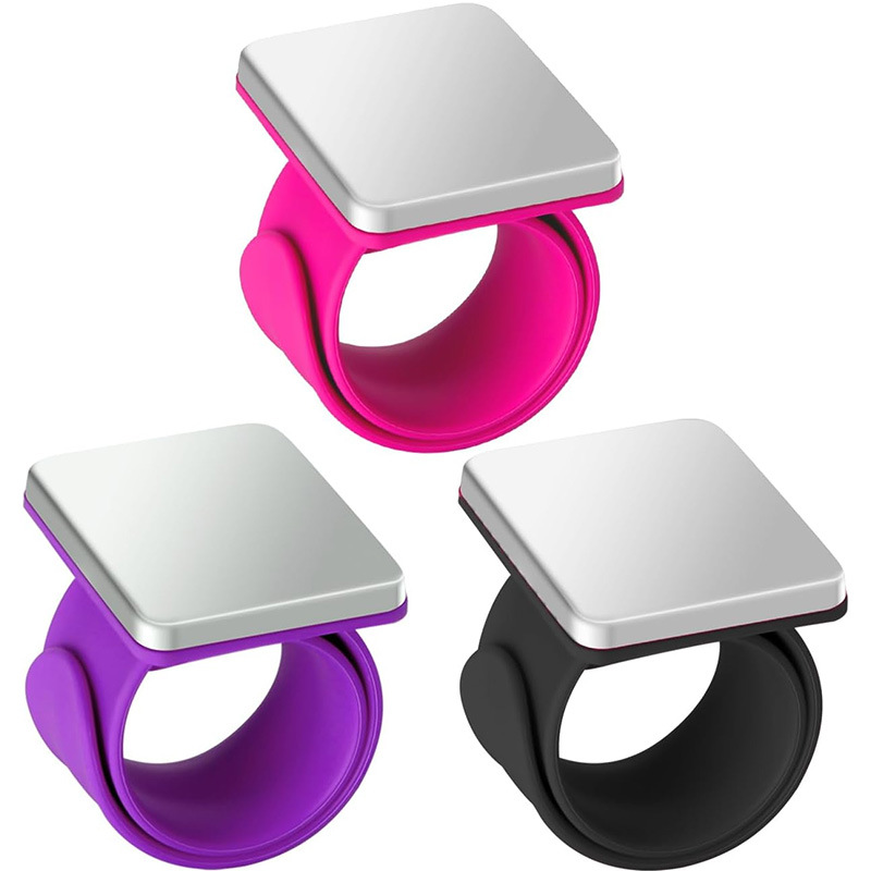 Hair Care Guide - Magnetisches Armband Haarklammer-Halter Silikon-Haarnadel-Armband für Friseur