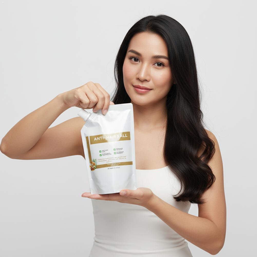 Hair Care Vegan - Haarpflege-Shampoo mit reinen natürlichen Pflanzenextrakten, nährt,