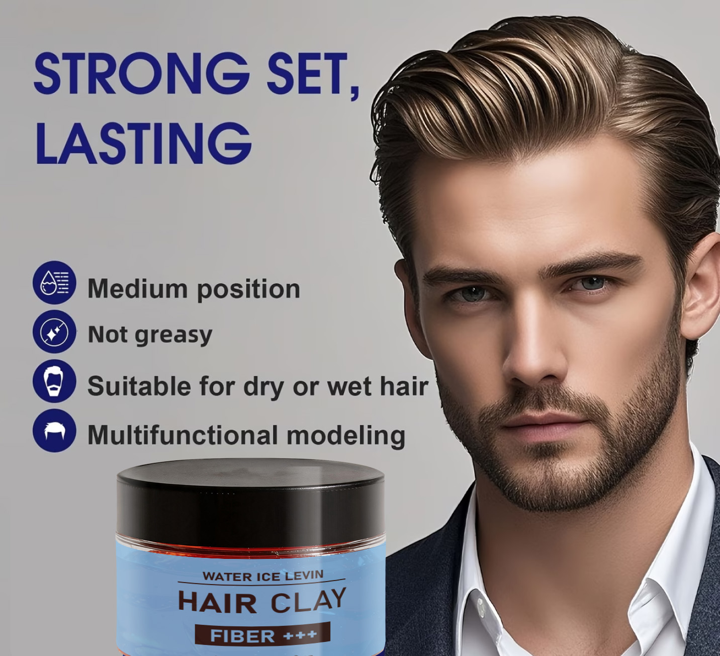 Rosemary Hair Oil - Biotin & Keratin Haarclay zum Formen
