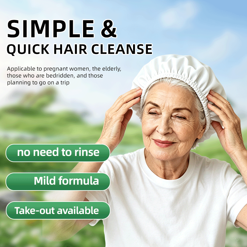 Hair Care Hospital - Einweg-Wasserloses Shampoo-Cap mit Aloe Vera zur