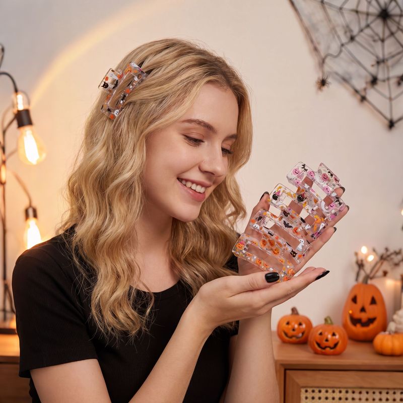 4-teiliges Halloween Haarklamm – Hair Care Gift Set Bewertung und Preis