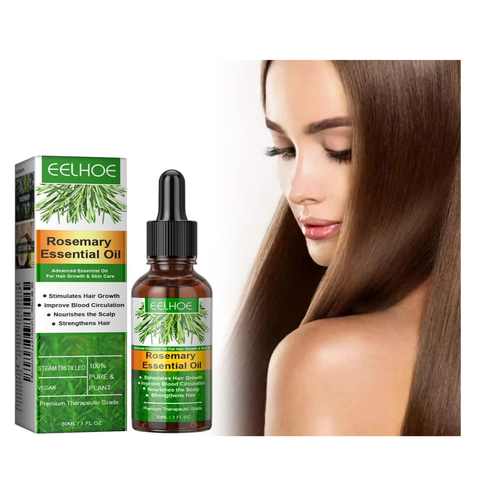 Eelhoe Rosmarin-Haarpflege, ät – Hair Care For Hair Loss Bewertung und Preis