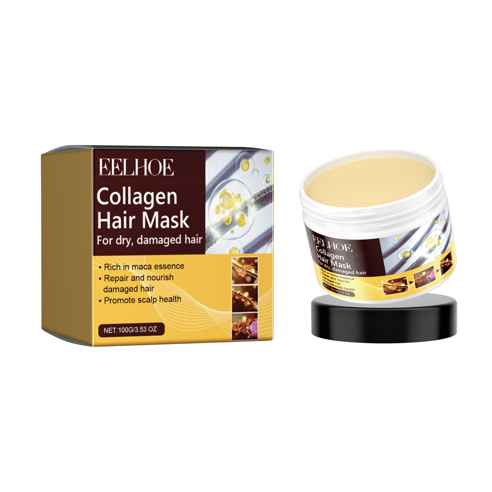EELHOE Kollagen-Haarmaske Anti – Hair Care For Hair Loss Bewertung und Preis