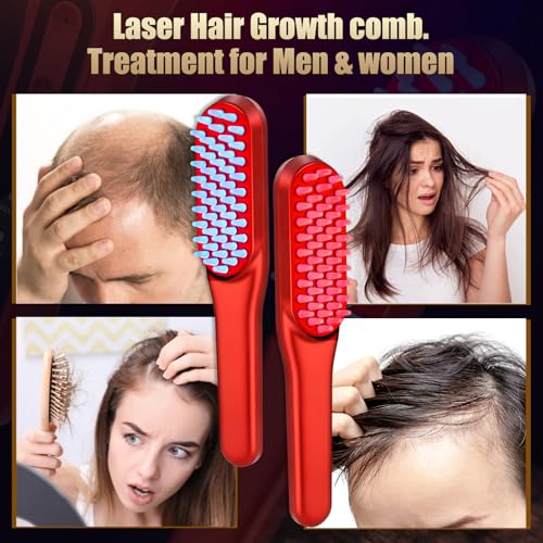 Laser-Haarwuchskamm, Rotlicht- – Hair Care Vegan Bewertung und Preis