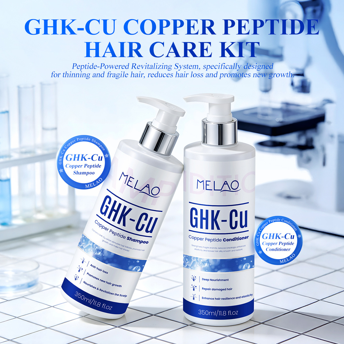350ml GHK-Cu Kupferpeptid Haar – Hair Care Vegan Bewertung und Preis